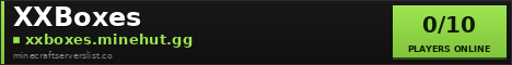 XXBoxes Minecraft Server Banner
