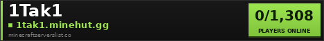 1Tak1 Minecraft Server Banner