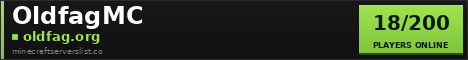 OldfagMC Minecraft Server Banner