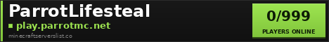 ParrotLifesteal Minecraft Server Banner