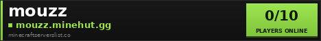 mouzz Minecraft Server Banner