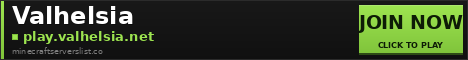 Valhelsia Minecraft Server Banner