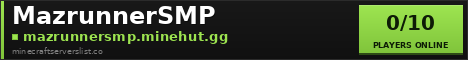 MazrunnerSMP banner
