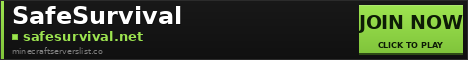 SafeSurvival Minecraft Server Banner