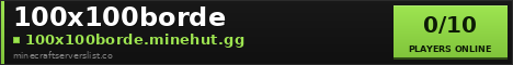 100x100borde Minecraft Server Banner