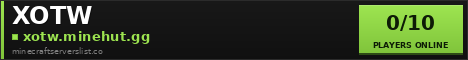 XOTW Minecraft Server Banner
