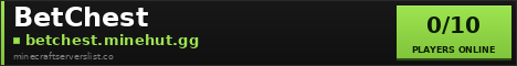 BetChest Minecraft Server Banner