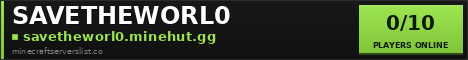 SAVETHEWORL0 banner