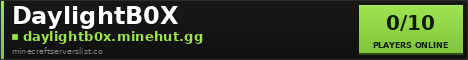DaylightB0X Minecraft Server Banner