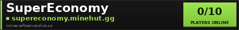SuperEconomy Minecraft Server Banner
