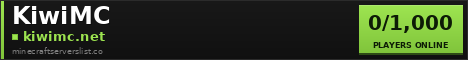 KiwiMC Minecraft Server Banner