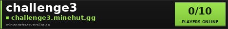 challenge3 Minecraft Server Banner