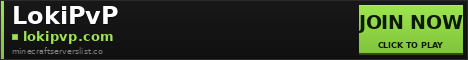 LokiPvP Minecraft Server Banner