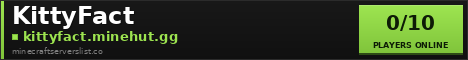 KittyFact Minecraft Server Banner