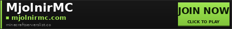 MjolnirMC Minecraft Server Banner