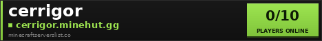 cerrigor Minecraft Server Banner