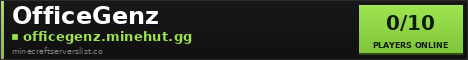 OfficeGenz Minecraft Server Banner