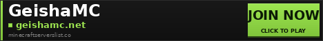 GeishaMC Minecraft Server Banner