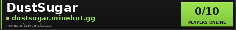 DustSugar Minecraft Server Banner