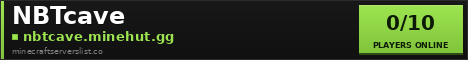 NBTcave Minecraft Server Banner