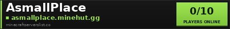 AsmallPlace Minecraft Server Banner