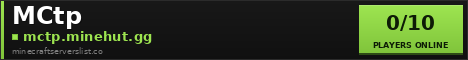 MCtp Minecraft Server Banner