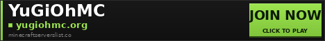 YuGiOhMC Minecraft Server Banner