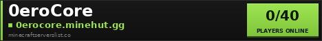0eroCore Minecraft Server Banner