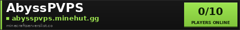 AbyssPVPS Minecraft Server Banner