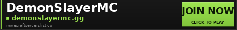 DemonSlayerMC Minecraft Server Banner