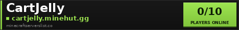 CartJelly Minecraft Server Banner