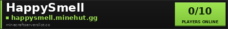 HappySmell Minecraft Server Banner