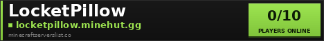 LocketPillow Minecraft Server Banner