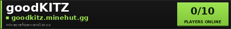 goodKITZ Minecraft Server Banner