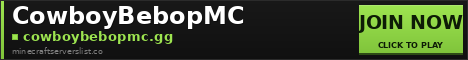CowboyBebopMC Minecraft Server Banner