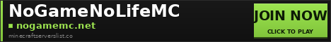 NoGameNoLifeMC Minecraft Server Banner