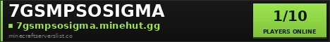7GSMPSOSIGMA Minecraft Server Banner