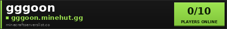gggoon Minecraft Server Banner