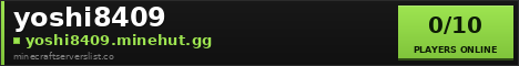 yoshi8409 Minecraft Server Banner