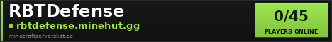 RBTDefense Minecraft Server Banner