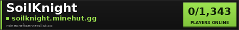 SoilKnight Minecraft Server Banner