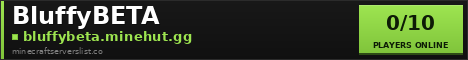 BluffyBETA Minecraft Server Banner