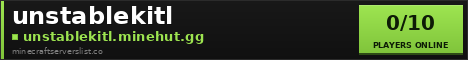 unstablekitl Minecraft Server Banner