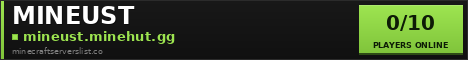 MINEUST Minecraft Server Banner