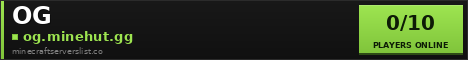 OG Minecraft Server Banner