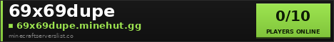 69x69dupe Minecraft Server Banner