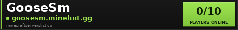 GooseSm Minecraft Server Banner
