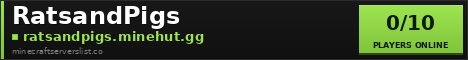 RatsandPigs Minecraft Server Banner