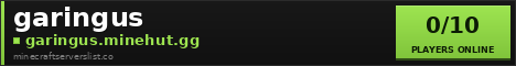 garingus Minecraft Server Banner