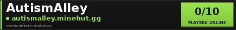 AutismAlley Minecraft Server Banner